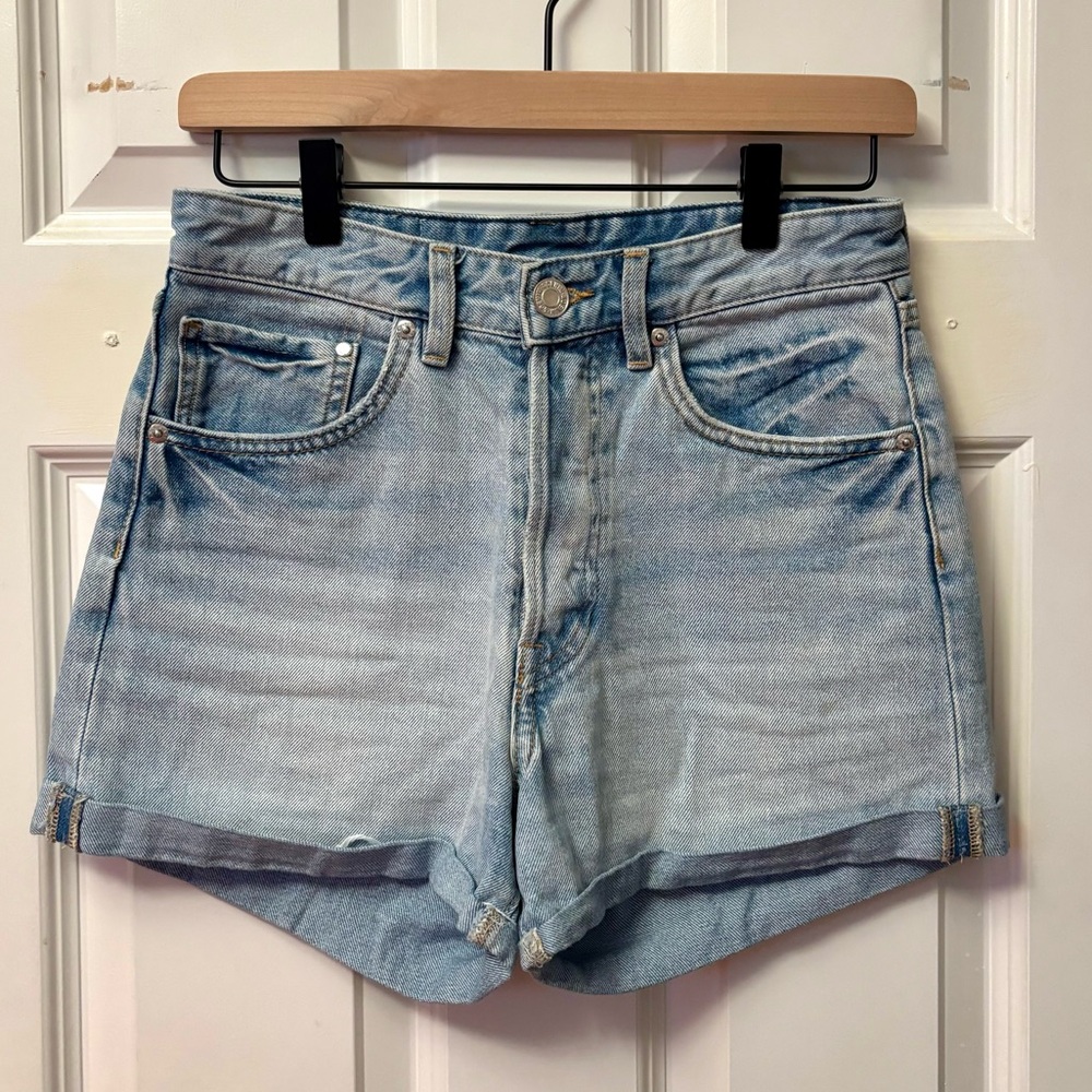 Vintage High Rise Denim Shorts